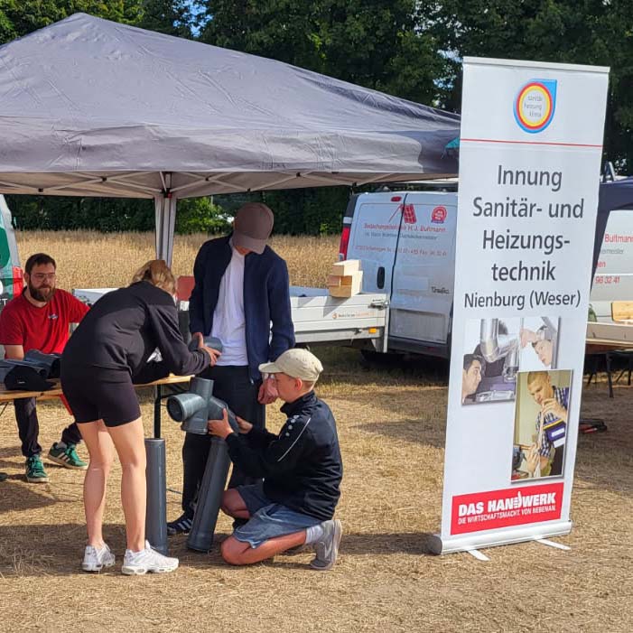 Handwerkerolympiade auf dem Kreisjugendfeuerwehrzeltlager